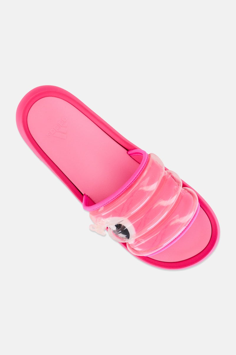 Adidas Women Adilette Zplaash Slip On Outdoor Sandals, Pink - Image 4